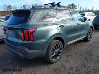 2023 Kia Sorento X-Line EX with VIN 5XYRHDLF1PG227287, listed as a IAAI auction lot 41645604 with 12,694 mi miles. Bid and sale history available at carsss.com. Image 4.