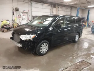 2012 Nissan Quest SL with VIN JN8AE2KP8C9038608, listed as a IAAI auction lot 41816741 with 124,153 mi miles. Bid and sale history available at carsss.com. Image 2.