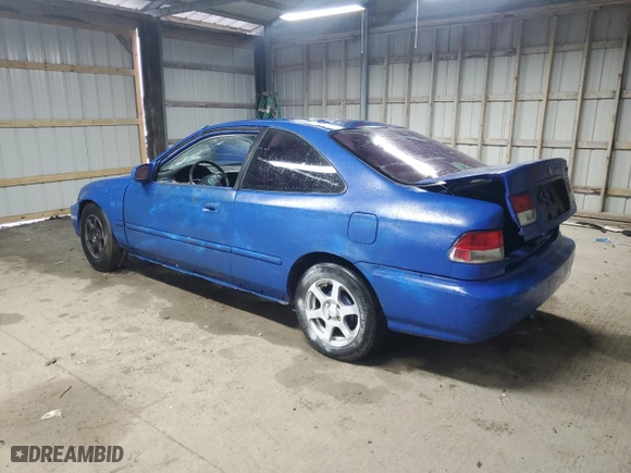1998 Honda Civic EX with VIN 1HGEJ8141WL091422, listed as a Copart auction lot 44968345 with 179,474 mi miles and Clean Title. Bid and sale history available at carsss.com. Image 2.