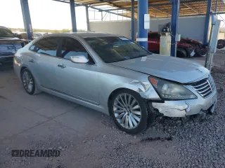 2014 Hyundai Equus Ultimate z VIN KMHGH4JH8EU080596, wystawiony jako Copart lot #42102015 z przebiegiem 248 038 mil mil oraz Szkoda całkowita • Salvage title. Historia ofert i sprzedaży dostępna na DreamBid. Obrazek 4.