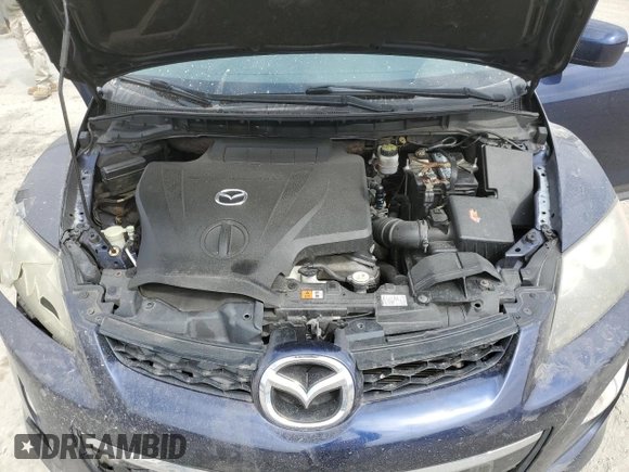 2011 Mazda CX-7 s Touring with VIN JM3ER4CL8B0404828, listed as a Copart auction lot 48580675 with 177,647 mi miles and Salvage Title. Bid and sale history available at carsss.com. Image 12.