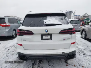 2025 BMW X5 M60i with VIN 5UX33EU03S9X72579, listed as a IAAI auction lot 41502125 with 7,167 mi miles. Bid and sale history available at carsss.com. Image 16.