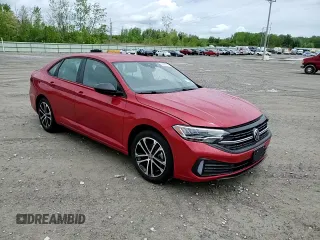 2024 Volkswagen Jetta Sport with VIN 3VWBM7BU2RM085503, listed as a Copart auction lot 58927395 with 1,846 mi miles and Salvage title. Bid and sale history available at DreamBid. Image 13.