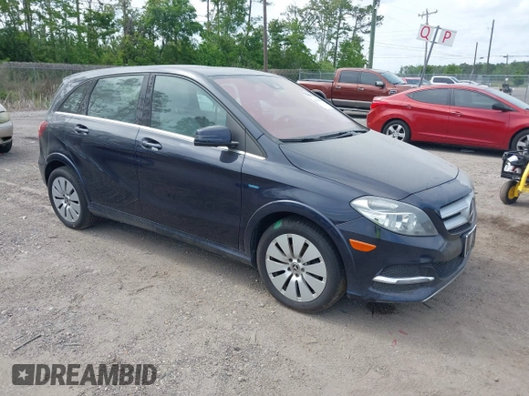 2017 Mercedes-Benz B Electric Drive with VIN WDDVP9AB7HJ016231, listed as a IAAI auction lot 42122915 with 86,076 mi miles and . Bid and sale history available at DreamBid. Image 1.