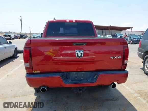 2015 Ram 1500 Sport with VIN 1C6RR7MTXFS684845, listed as a IAAI auction lot 42344613 with 157,941 mi miles and . Bid and sale history available at DreamBid. Image 16.