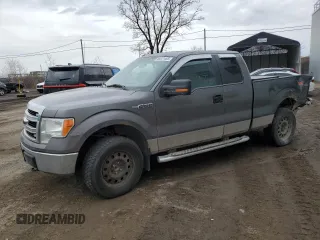 2013 Ford F-150 XL with VIN 1FTEX1EM9DFC82516, listed as a Copart auction lot 46621465 with 191,950 mi miles and Salvage Title. Bid and sale history available at carsss.com. Image 1.