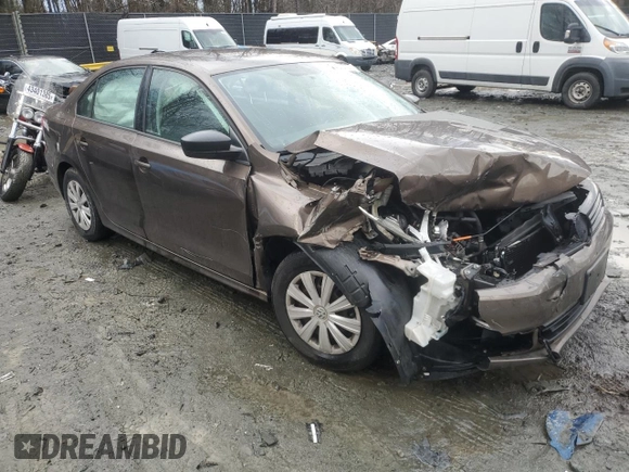 2014 Volkswagen Jetta Sedan S with VIN 3VW1K7AJ5EM321838, listed as a Copart auction lot 43327225 with 110,941 mi miles and Salvage Title. Bid and sale history available at carsss.com. Image 4.