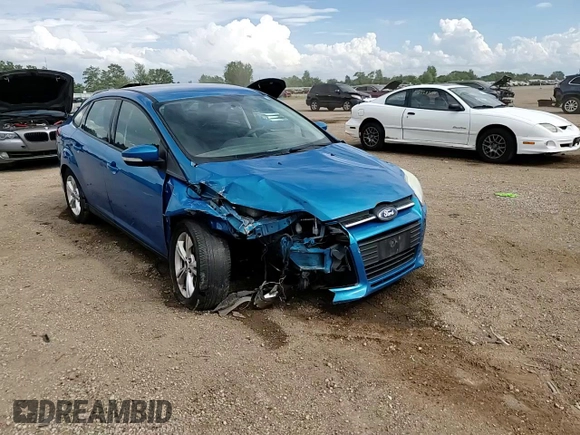 2013 Ford Focus SE with VIN 1FADP3F23DL208259, listed as a Copart auction lot 62009465 with 218,363 mi miles and Salvage title. Bid and sale history available at DreamBid. Image 13.