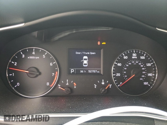 2015 Kia Cadenza Premium with VIN KNALN4D73F5194660, listed as a Copart auction lot 88107625 with 92,787 mi miles and Salvage Title. Bid and sale history available at carsss.com. Image 9.
