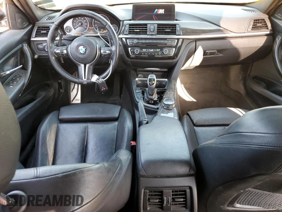 2015 BMW 3 Series 335i xDrive with VIN WBA3B9G50FNR93148, listed as a Copart auction lot 61138275 with 119,092 mi miles and Salvage title. Bid and sale history available at DreamBid. Image 8.
