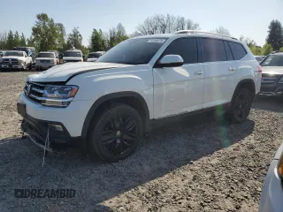 2019 Volkswagen Atlas SEL with VIN 1V2MR2CA3KC564085, listed as a Copart auction lot 54368075 with 86,223 mi miles and Salvage title. Bid and sale history available at DreamBid. Image 1.