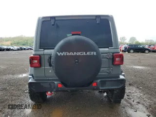 2020 Jeep Wrangler Unlimited Rubicon с VIN 1C4HJXFNXLW131160, выставлен на аукционе Copart как лот 54761455 с пробегом 85 225 миль миль и Списание • Salvage title. История ставок и продаж доступна на DreamBid. Изображение 6.