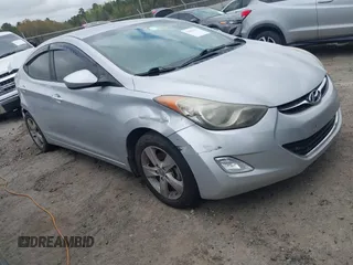 2013 Hyundai Elantra GLS with VIN KMHDH4AE5DU862460, listed as a IAAI auction lot 41909637 with 223,724 mi miles and . Bid and sale history available at DreamBid. Image 1.