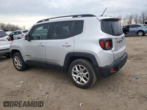 2015 Jeep Renegade Latitude with VIN ZACCJBBTXFPC03994, listed as a Copart auction lot 50682175 with 114,954 mi miles and Salvage Title. Bid and sale history available at carsss.com. Image 2.