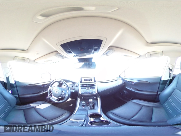 2019 Lexus NX 300 with VIN JTJBARBZ3K2203877, listed as a Copart auction lot 57160035 with 46,238 mi miles and Salvage title. Bid and sale history available at DreamBid. Image 15.