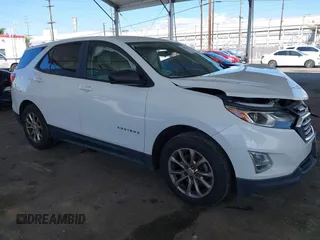 2020 Chevrolet Equinox LS with VIN 2GNAXHEV2L6146602, listed as a IAAI auction lot 41807641 with 68,053 mi miles and . Bid and sale history available at DreamBid. Image 1.