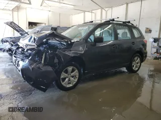 2016 Subaru Forester 2.5i with VIN JF2SJABC6GH470372, listed as a Copart auction lot 48578045 with 117,011 mi miles and Salvage Title. Bid and sale history available at carsss.com. Image 1.
