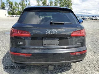 2020 Audi Q5 Premium Plus with VIN WA1BNAFY2L2013610, listed as a Copart auction lot 57633135 with 27,835 mi miles and Salvage title. Bid and sale history available at DreamBid. Image 6.
