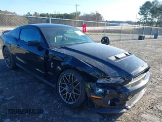 2011 Ford Mustang GT500 with VIN 1ZVBP8JS2B5118783, listed as a IAAI auction lot 41752825 with 94,649 mi miles. Bid and sale history available at carsss.com. Image 1.