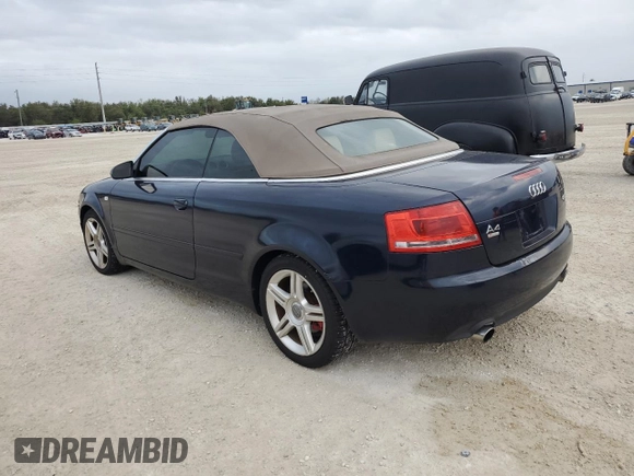 2007 Audi A4 2.0T с VIN WAUDF48H57K026025, выставлен на аукционе Copart как лот 78728964 с пробегом 109 012 миль миль и Списание • Salvage title. История ставок и продаж доступна на DreamBid. Изображение 2.