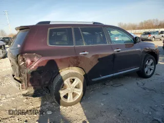 2012 Toyota Highlander Limited with VIN 5TDDK3EH7CS161197, listed as a Copart auction lot 49122805 with 168,008 mi miles and Clean Title. Bid and sale history available at carsss.com. Image 3.