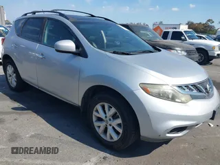 2011 Nissan Murano LE with VIN JN8AZ1MU3BW068665, listed as a IAAI auction lot 42173355 with 181,183 mi miles and . Bid and sale history available at carsss.com. Image 1.