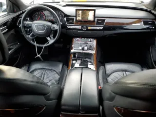 2016 Audi A8 L 4.0T Sport with VIN WAU43AFD3GN010931, listed as a Copart auction lot 81960634 with 131,841 mi miles and Salvage Title. Bid and sale history available at carsss.com. Image 8.