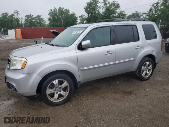 2013 Honda Pilot EX-L with VIN 5FNYF4H5XDB057371, listed as a Copart auction lot 60275775 with 223,421 mi miles and Clean title. Bid and sale history available at DreamBid. Image 1.