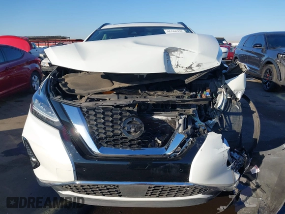 2020 Nissan Murano SV z VIN 5N1AZ2BJ1LN154814, wystawiony jako IAAI lot #41268431 z przebiegiem 102 793 mil mil oraz . Historia ofert i sprzedaży dostępna na DreamBid. Obrazek 12.