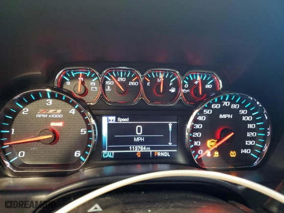 2018 Chevrolet Silverado 1500 LT with VIN 2GCVKREC5J1105386, listed as a Copart auction lot 50312555 with 113,764 mi miles and Salvage Title. Bid and sale history available at carsss.com. Image 9.
