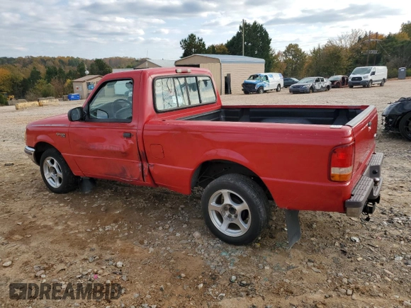 1996 Ford Ranger Splash with VIN 1FTCR10X8TUD57798, listed as a Copart auction lot 77613494 with 180,150 mi miles and Salvage Title. Bid and sale history available at carsss.com. Image 2.