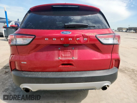 2022 Ford Escape SE с VIN 1FMCU0G69NUB22119, выставлен на аукционе Copart как лот 62914545 с пробегом 19 256 миль миль и Списание • Salvage title. История ставок и продаж доступна на DreamBid. Изображение 6.