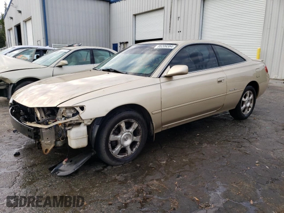 2003 Toyota Solara SE with VIN 2T1CF22P03C608709, listed as a Copart auction lot 85209384 with 238,911 mi miles and Salvage Title. Bid and sale history available at carsss.com. Image 1.