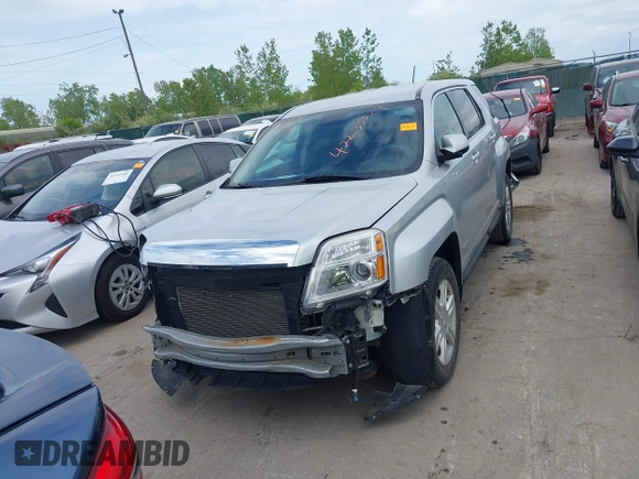 2015 GMC Terrain SLE with VIN 2GKALMEK2F6344463, listed as a IAAI auction lot 42235524 with 89,496 mi miles and . Bid and sale history available at DreamBid. Image 13.