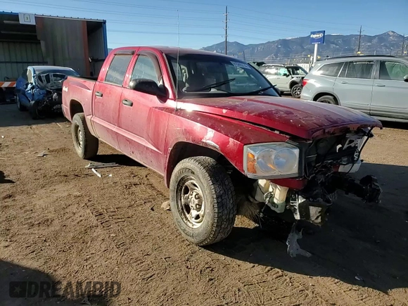 2006 Dodge Dakota ST with VIN 1D7HW28K66S706928, listed as a Copart auction lot 81569314 with 161,319 mi miles and Salvage Title. Bid and sale history available at DreamBid. Image 11.
