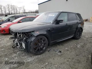 2020 Land Rover Range Rover Sport HSE z VIN SALWR2RK3LA735739, wystawiony jako Copart lot #46276985 z przebiegiem 57 833 mil mil oraz Szkoda całkowita • Salvage title. Historia ofert i sprzedaży dostępna na DreamBid. Obrazek 1.