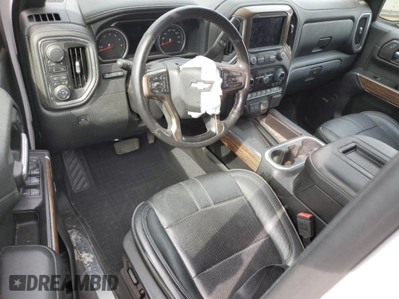 2019 Chevrolet Silverado 1500 High Country with VIN 1GCUYHEL5KZ119544, listed as a Copart auction lot 46828985 with 68,872 mi miles and Salvage Title. Bid and sale history available at carsss.com. Image 8.