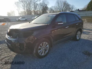 2014 Kia Sorento EX with VIN 5XYKU4A71EG522993, listed as a Copart auction lot 46736075 with 0 mi miles and Salvage Title. Bid and sale history available at carsss.com. Image 1.