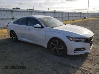 2019 Honda Accord Sedan Sport 1.5T with VIN 1HGCV1F30KA134074, listed as a Copart auction lot 54711475 with 118,789 mi miles and Salvage Title. Bid and sale history available at carsss.com. Image 4.