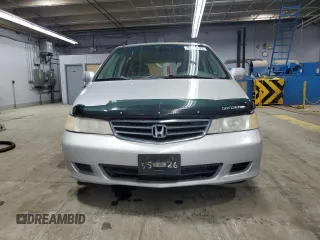 2002 Honda Odyssey EX with VIN 2HKRL18642H578718, listed as a Copart auction lot 59052525 with 170,928 mi miles and Salvage title. Bid and sale history available at DreamBid. Image 5.