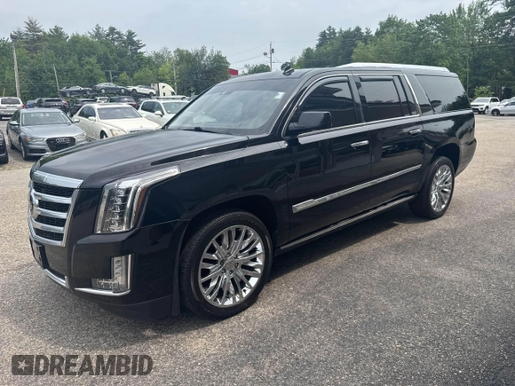 2015 Cadillac Escalade ESV Premium z VIN 1GYS4JKJ1FR272533, wystawiony jako IAAI lot #42461108 z przebiegiem 227 892 mil mil oraz . Historia ofert i sprzedaży dostępna na DreamBid. Obrazek 2.
