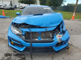 2021 Honda Civic Type R Touring z VIN SHHFK8G76MU200876, wystawiony jako Copart lot #57042224 z przebiegiem Nie podano mil oraz Szkoda całkowita • Salvage title. Historia ofert i sprzedaży dostępna na DreamBid. Obrazek 5.