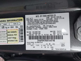 2016 Ford Fusion SE with VIN 3FA6P0H78GR164748, listed as a IAAI auction lot 42209658 with 102,927 mi miles and . Bid and sale history available at DreamBid. Image 9.