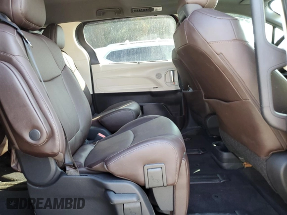 2022 Toyota Sienna Platinum z VIN 5TDESKFC3NS064258, wystawiony jako Copart lot #75260414 z przebiegiem Nie podano mil oraz Szkoda całkowita • Salvage title. Historia ofert i sprzedaży dostępna na DreamBid. Obrazek 11.