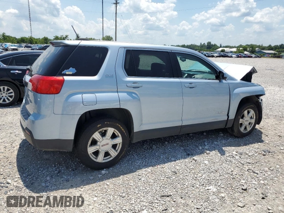 2015 GMC Terrain SLE with VIN 2GKALMEK5F6346515, listed as a Copart auction lot 61607645 with 93,171 mi miles and Salvage title. Bid and sale history available at DreamBid. Image 3.