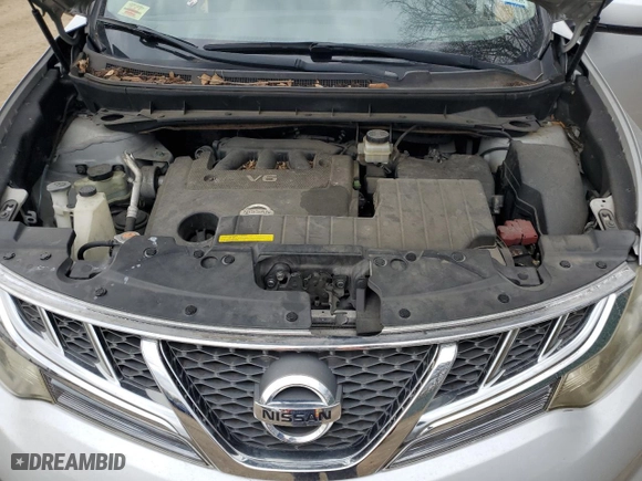 2012 Nissan Murano SL with VIN JN8AZ1MW6CW204791, listed as a Copart auction lot 46965245 with 67,871 mi miles and Salvage Title. Bid and sale history available at carsss.com. Image 13.