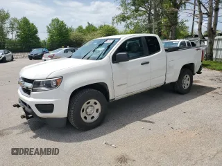 2018 Chevrolet Colorado 4WD Work Truck with VIN 1GCHTBEA0J1280084, listed as a Copart auction lot 53359345 with 170,136 mi miles and Clean title. Bid and sale history available at DreamBid. Image 1.