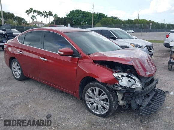 2015 Nissan Sentra SL z VIN 3N1AB7AP0FY297128, wystawiony jako IAAI lot #42116590 z przebiegiem 199 764 mil mil oraz . Historia ofert i sprzedaży dostępna na DreamBid. Obrazek 1.
