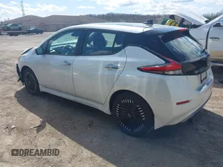 2023 Nissan LEAF SV Plus with VIN 1N4CZ1CV4PC557184, listed as a IAAI auction lot 42034042 with 12,037 mi miles and . Bid and sale history available at DreamBid. Image 3.