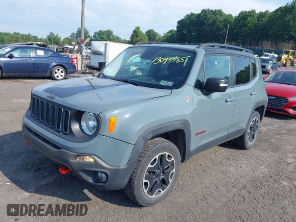 2016 Jeep Renegade Trailhawk z VIN ZACCJBCT8GPC66771, wystawiony jako IAAI lot #42666893 z przebiegiem 69 989 mil mil oraz . Historia ofert i sprzedaży dostępna na DreamBid. Obrazek 17.